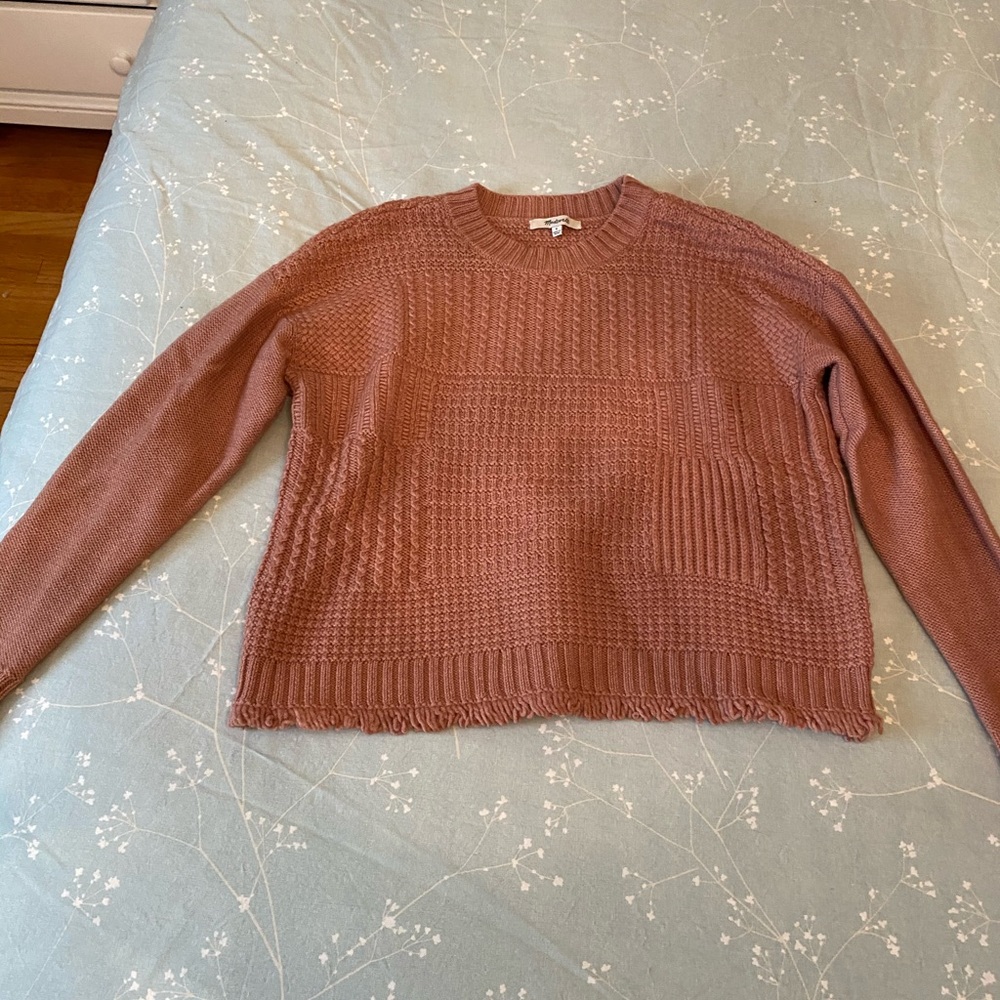 Madewell Pink Sweater